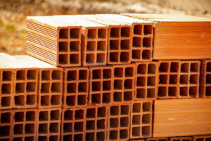 tijolo baiano em construção