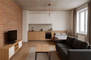 kitnet loft studio flat
