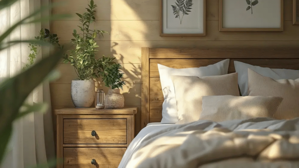 Decoração com cores naturais