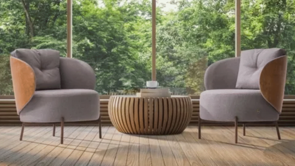 Decoração com curvas