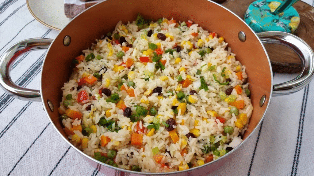 arroz à grega de natal