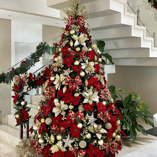 árvore de natal decorada